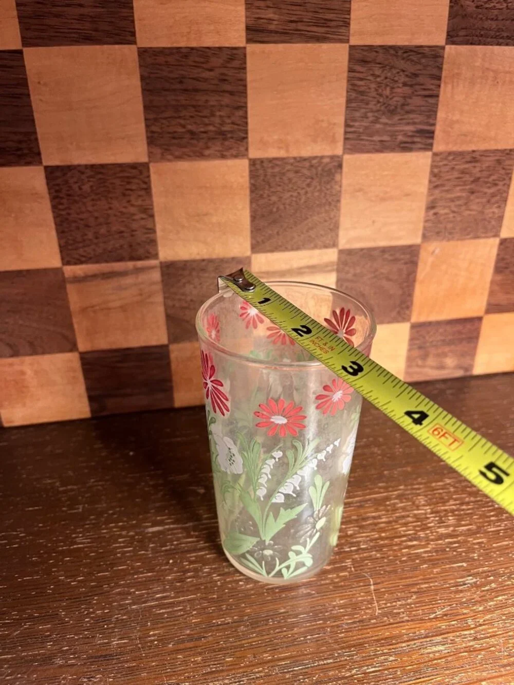 N/A floral tumbler